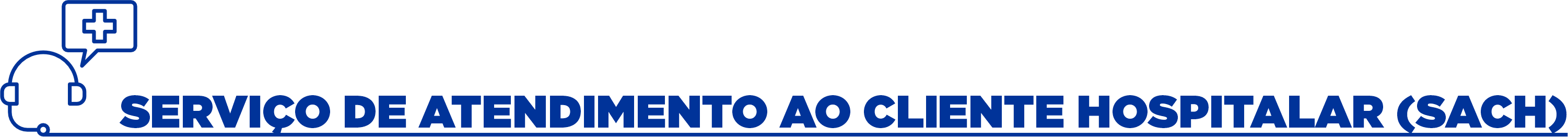 Título Serviço de Atendimento ao Cliente Hospitalar (SACH)